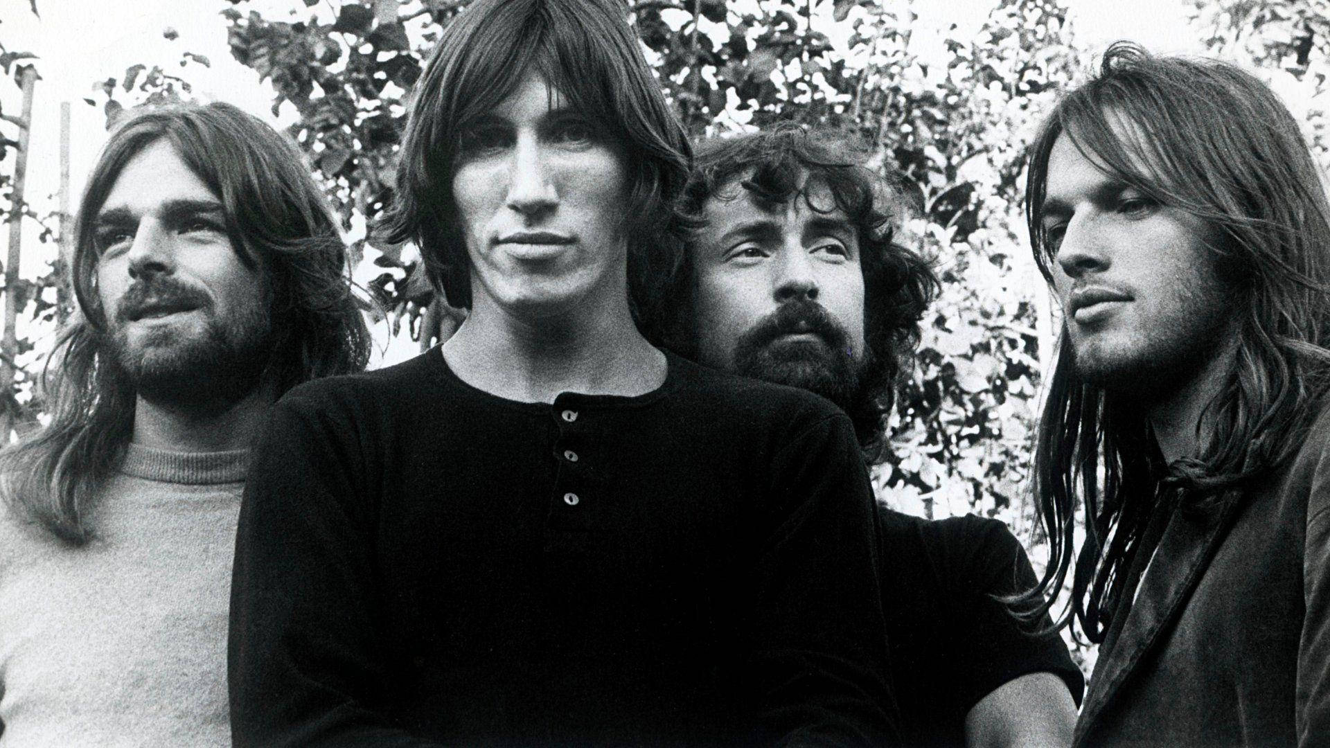 Pink Floyd 4k Black And White Aesthetic Background