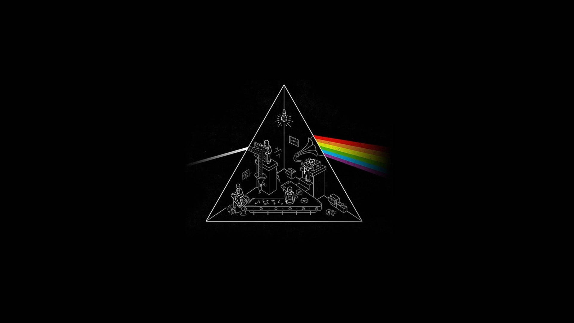Pink Floyd 4k The Dark Side Of The Moon Inner Workings Background