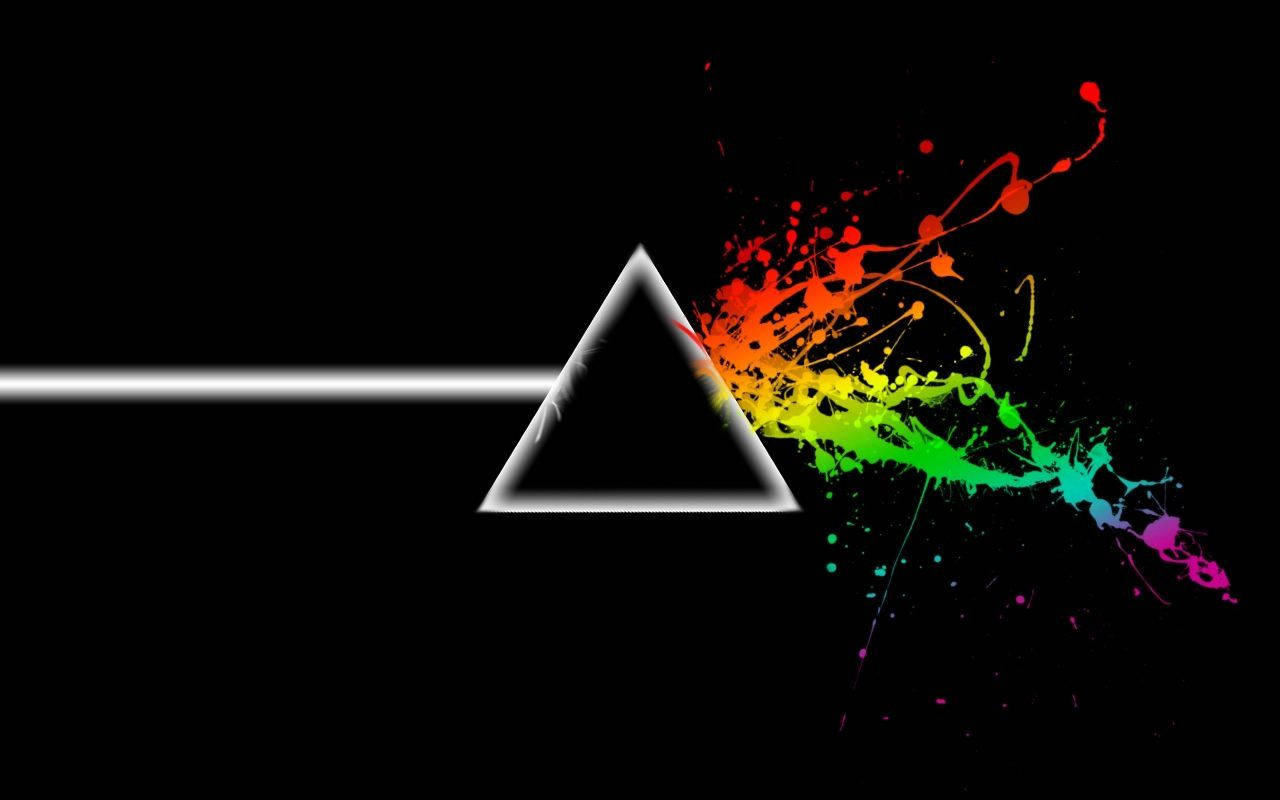 Pink Floyd Color Art Background