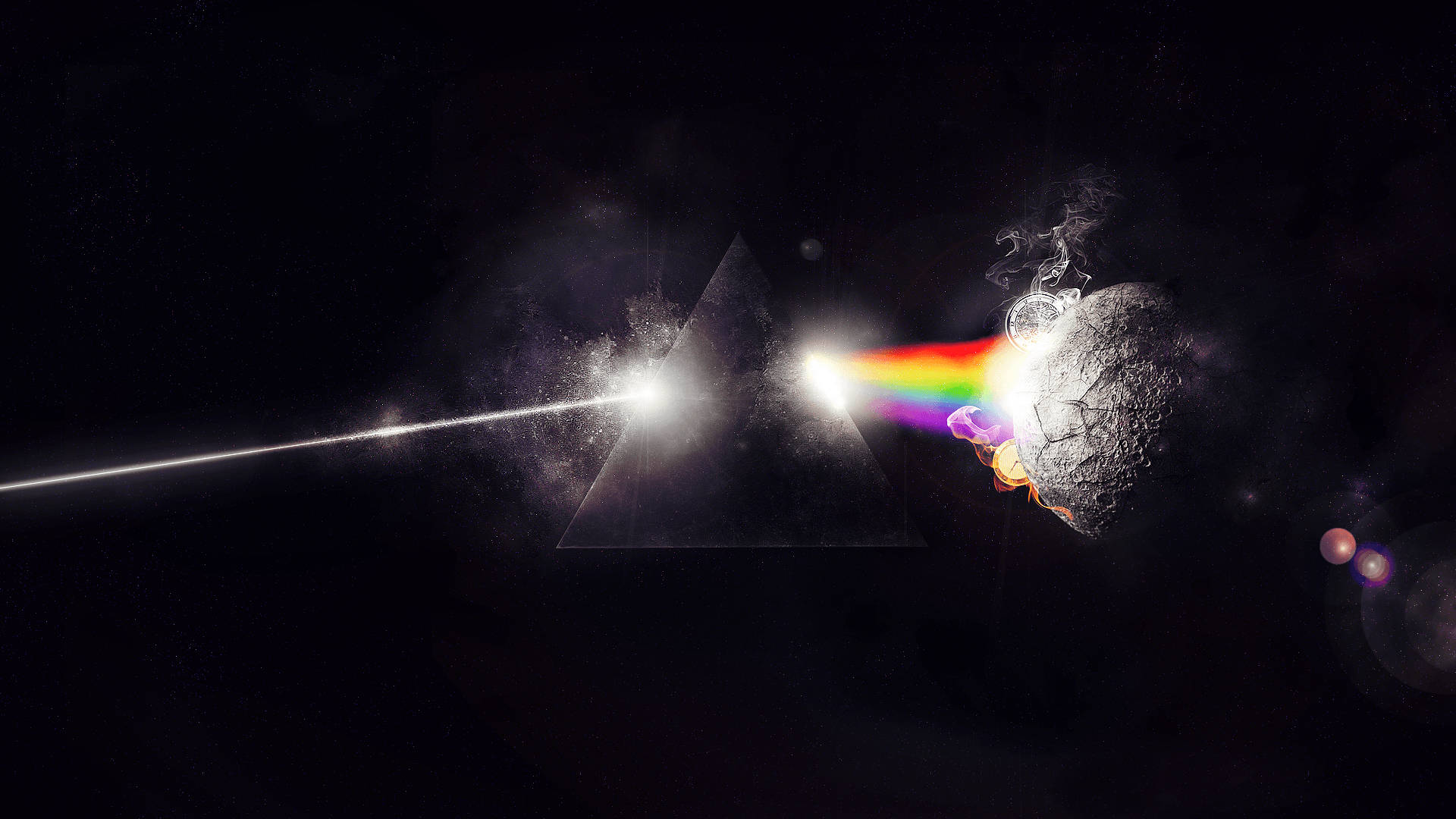 Pink Floyd Prism Album Background