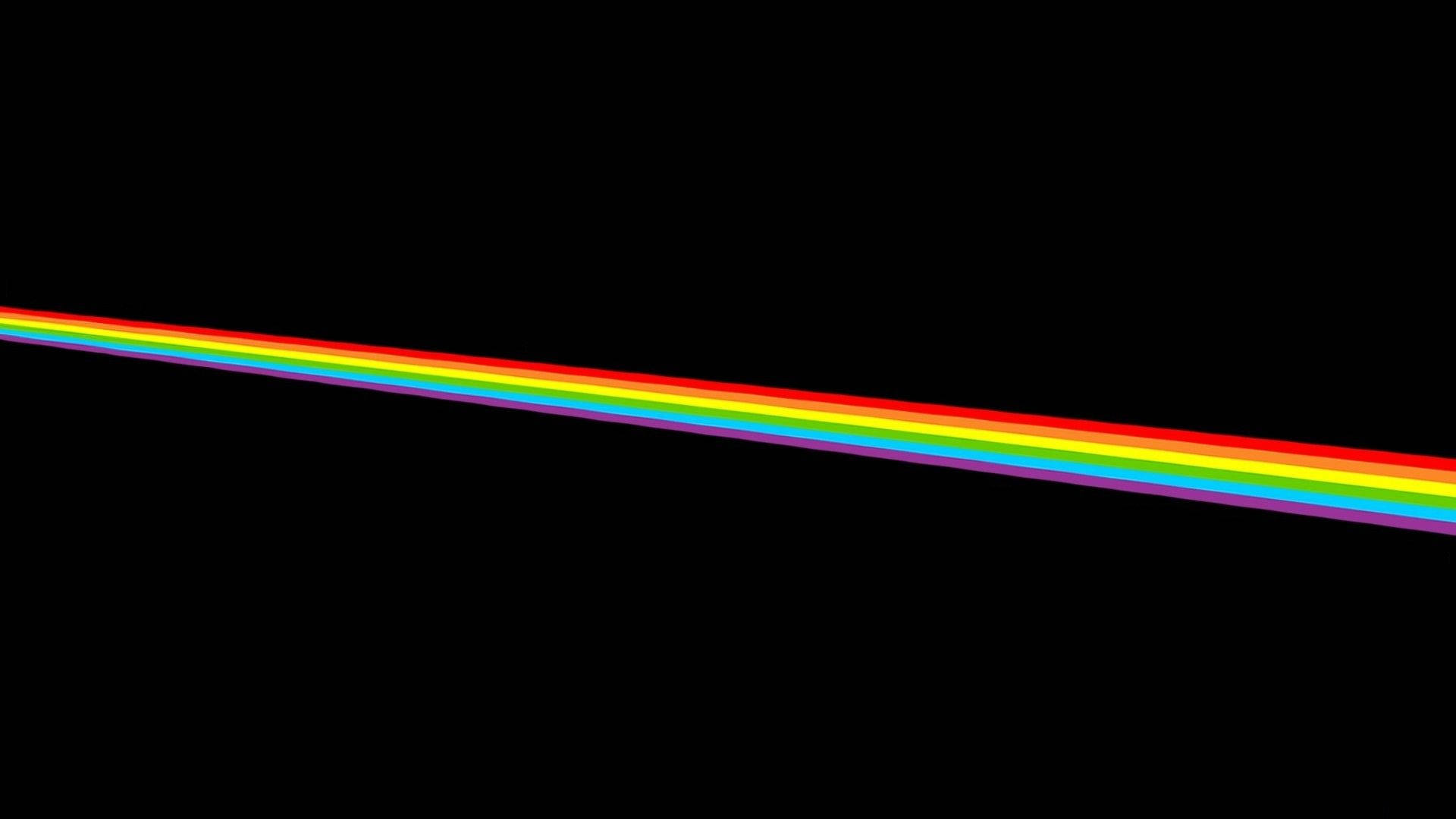 Pink Floyd Rainbow Background