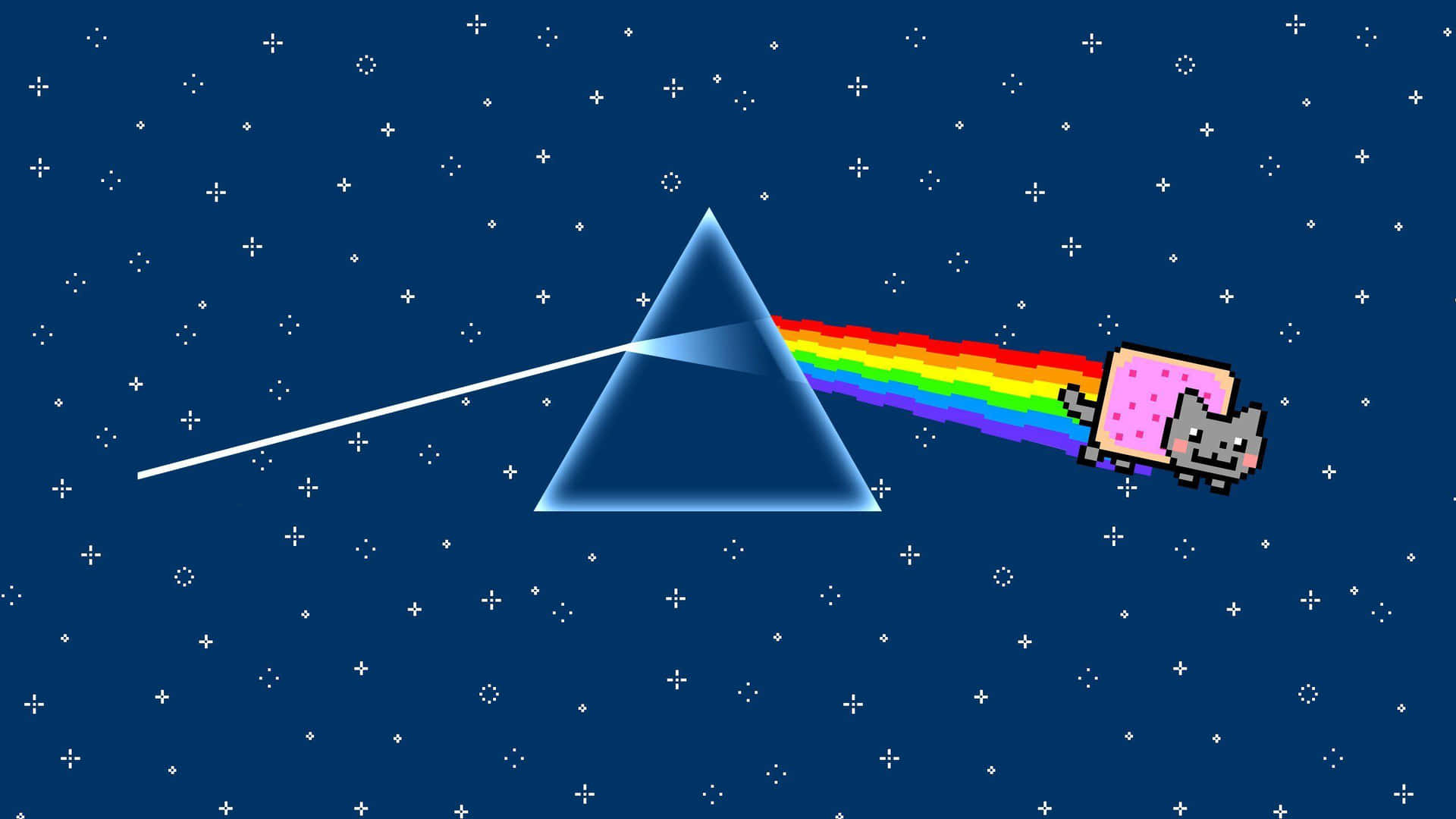 Pink Floyd's Iconic Album 'dark Side Of The Moon'. Background