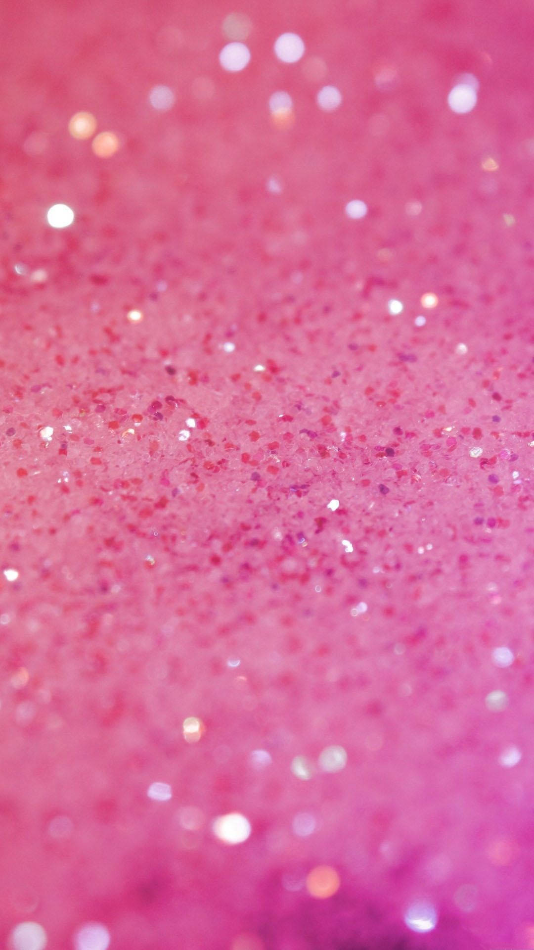 Pink Glitter And Pink Grains