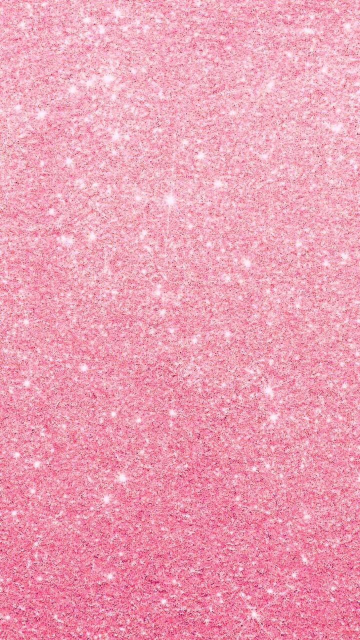 Pink Glitters And Sparkles Background