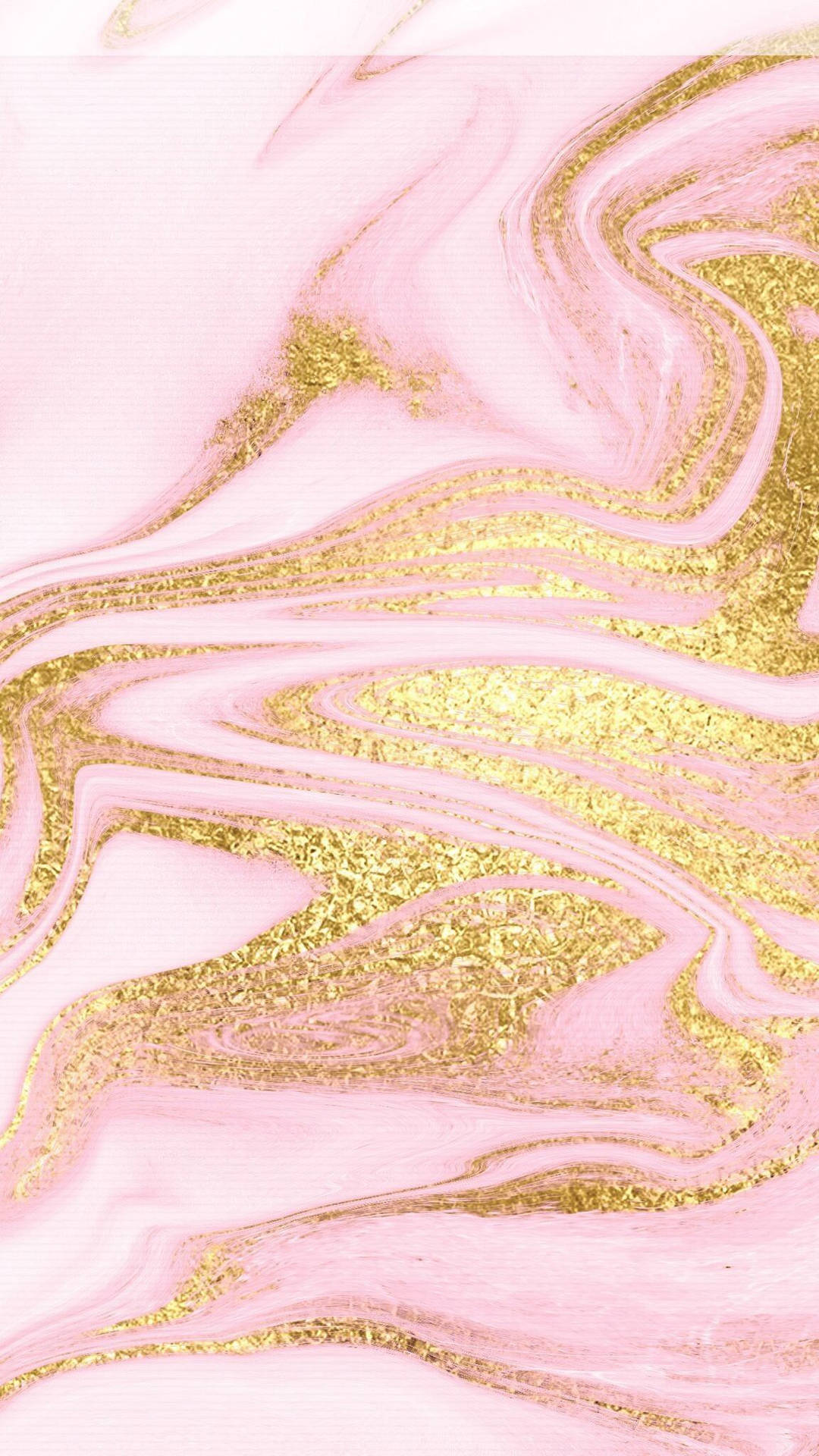 Pink Gold Marble Glitter Background