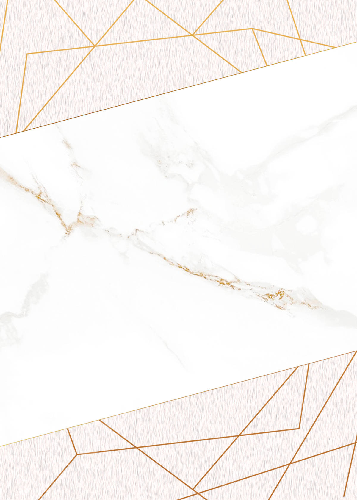 Pink Gold White Marble Background