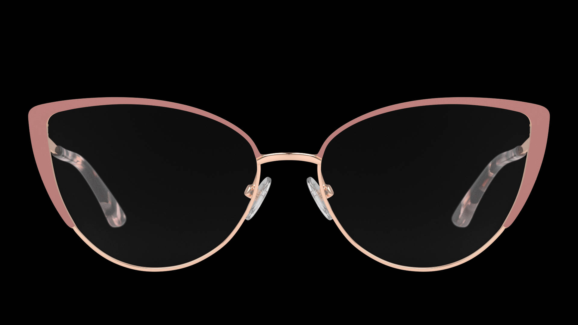 Pink Guess Cat Eyeglasses Gu2813 Background