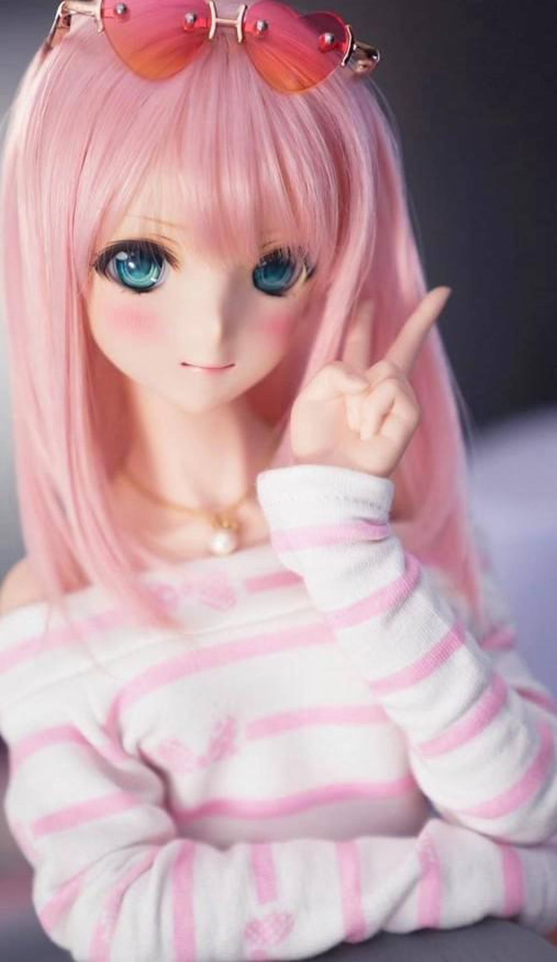 Pink Haired Doll