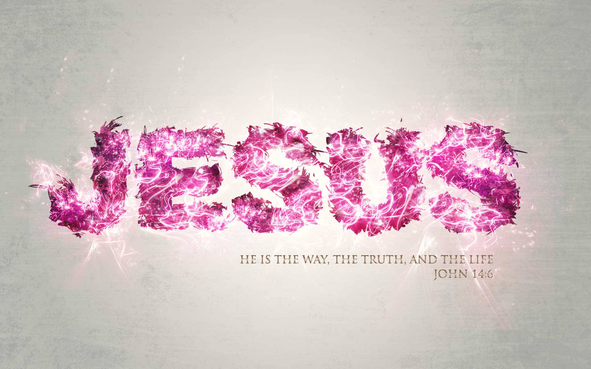 Pink Jesus Quotes Background