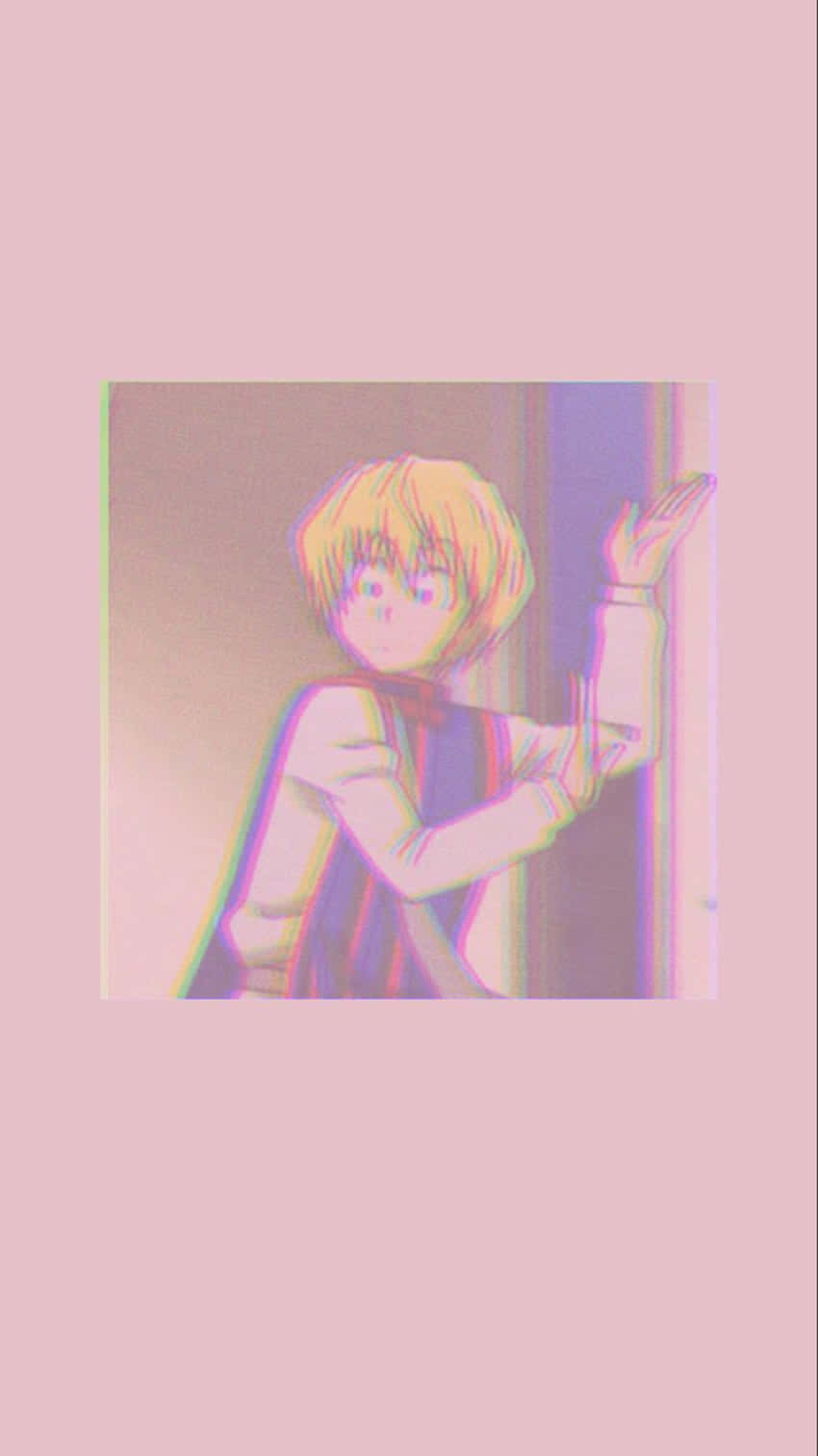 Pink Kurapika Pfp Background
