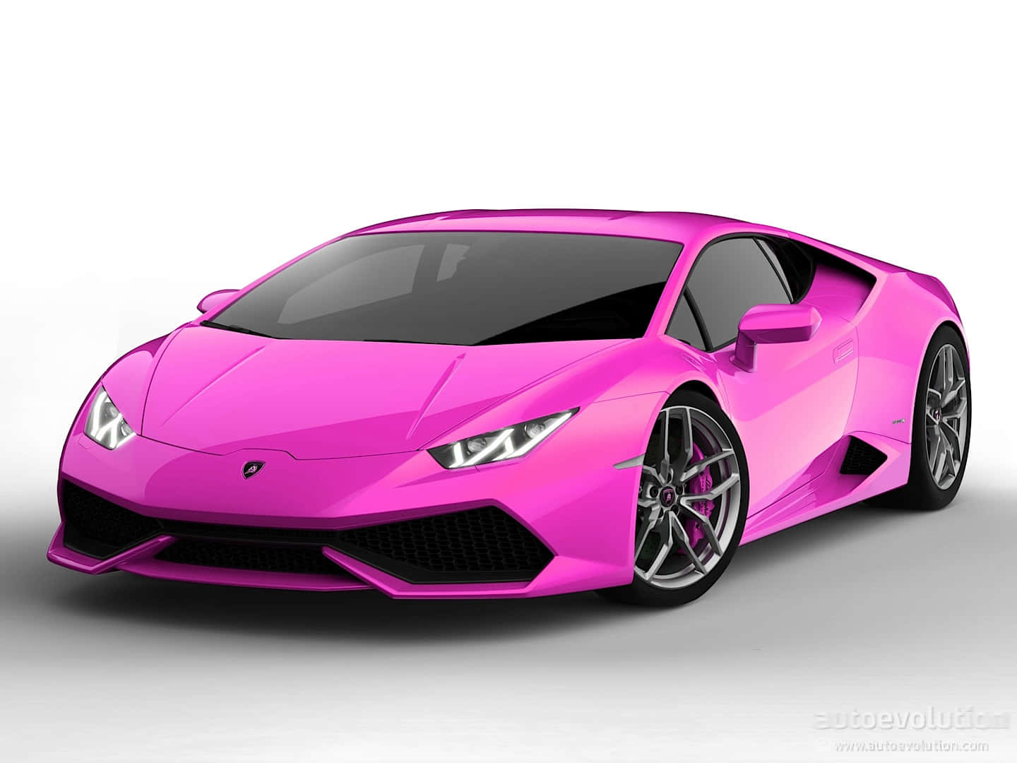 Pink Lamborghini Huracan Sports Car