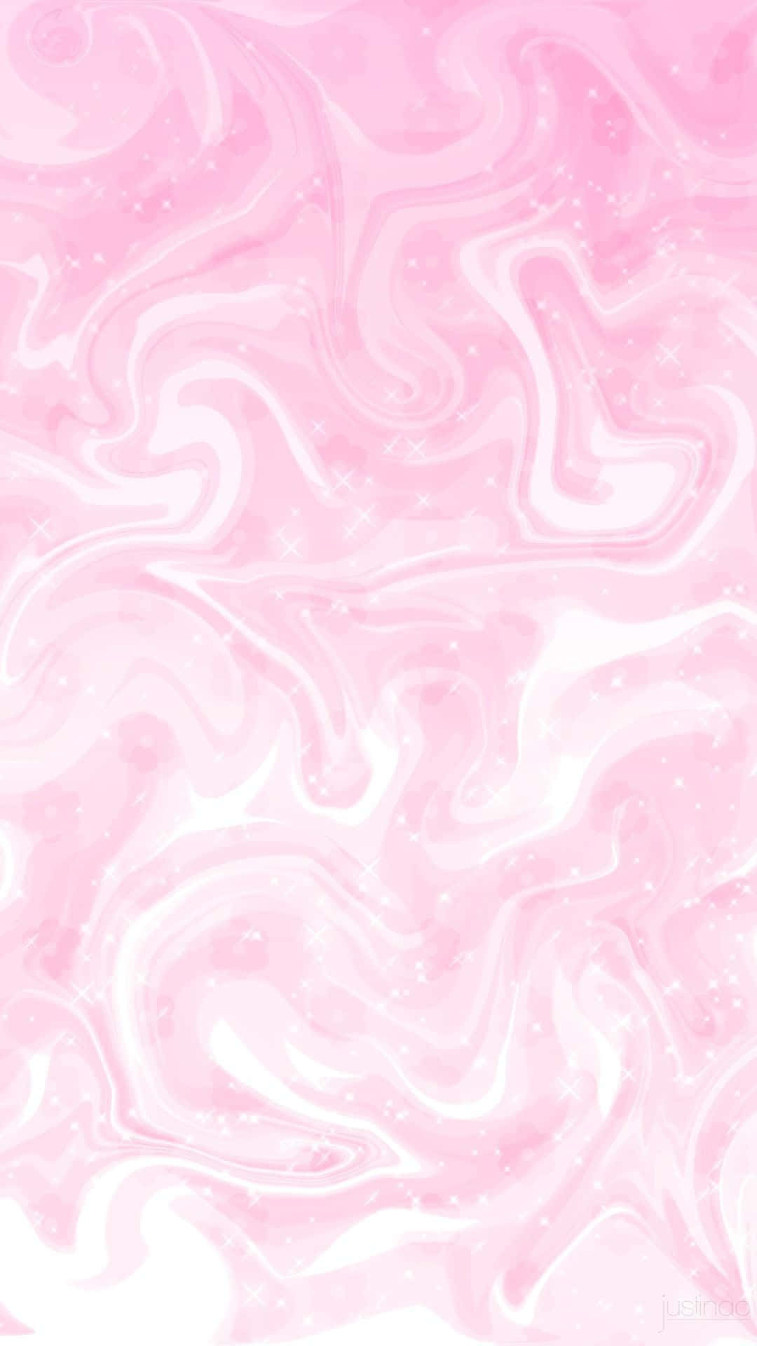 Pink Marble Cotton Candy Background