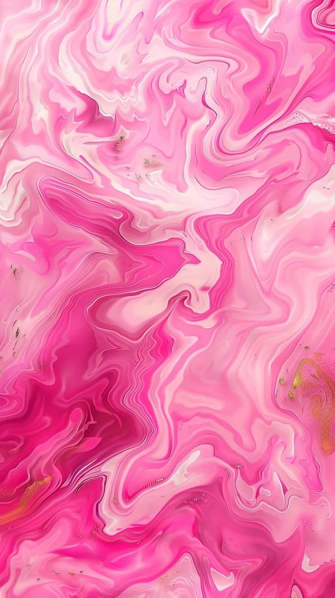 Pink Marble Swirl Pattern Background
