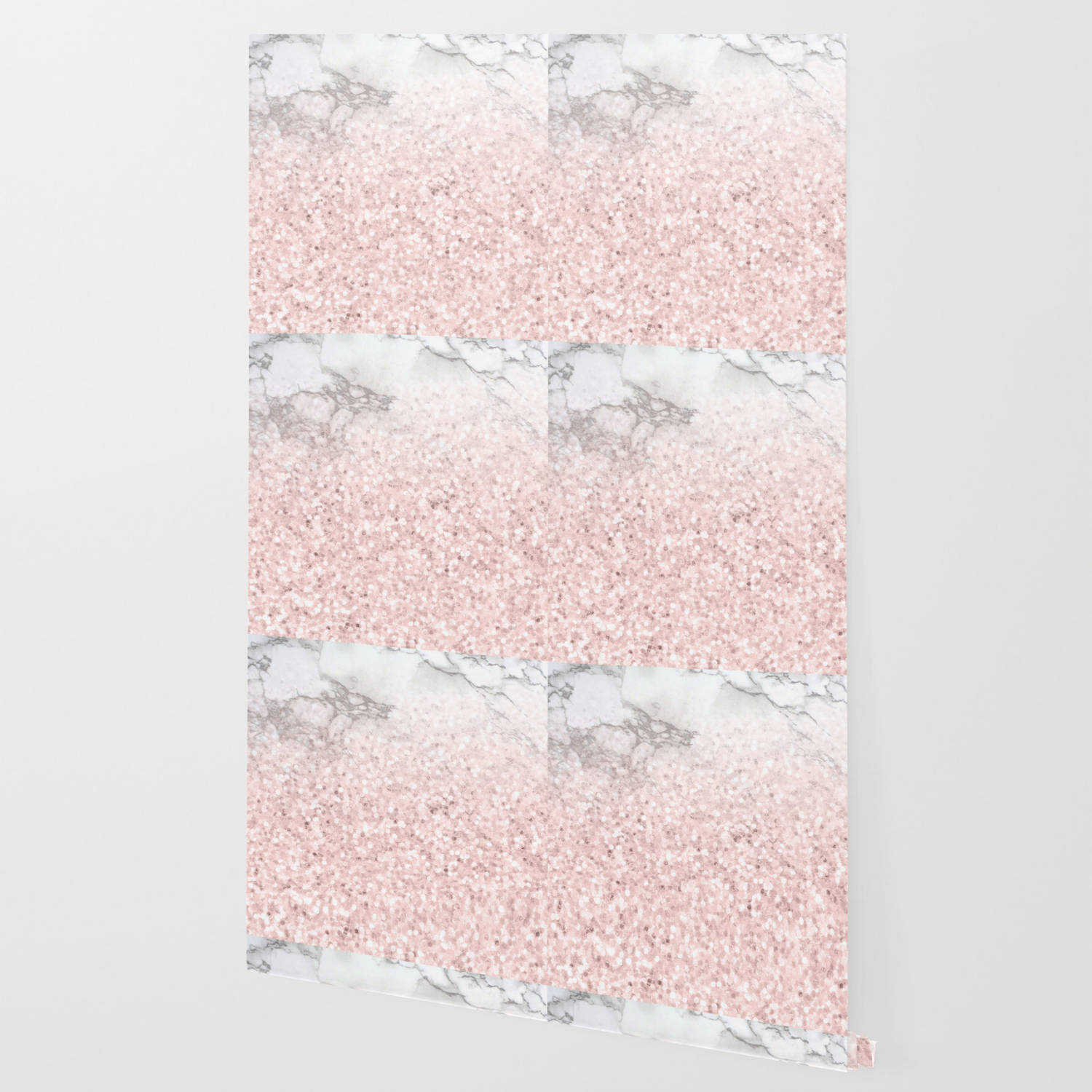 Pink Marble Wallpaper With White And Grey Marble Background