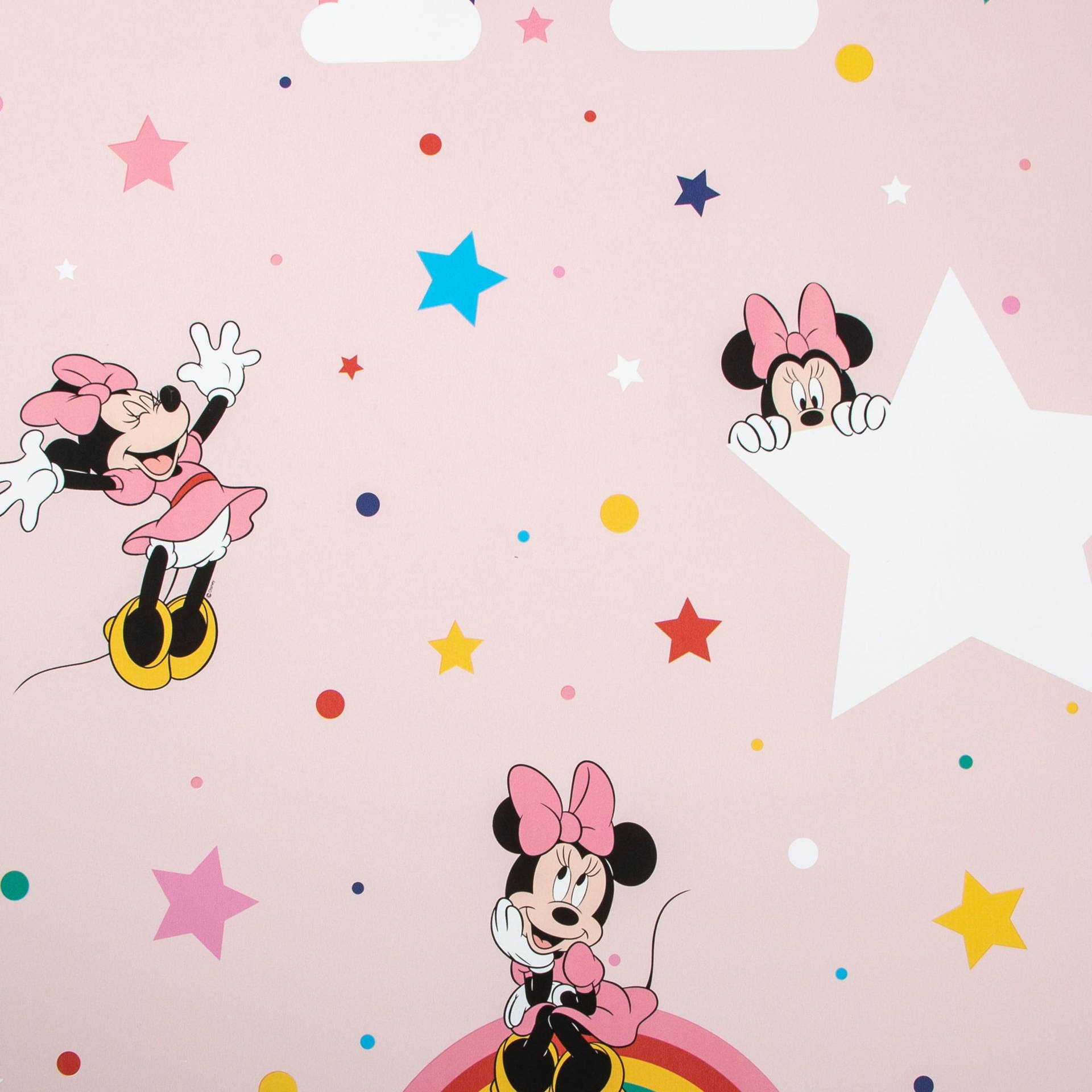 Pink Minnie Mouse Disney Pattern