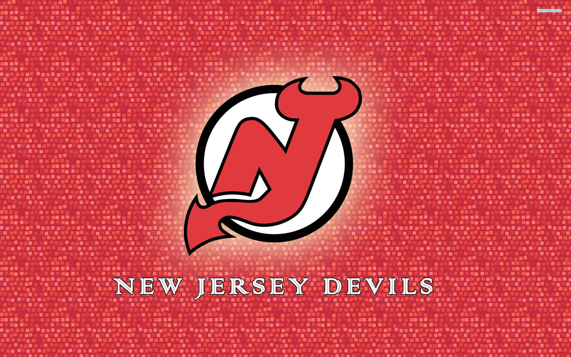 Pink New Jersey Devils Logo Hd Wallpaper Background