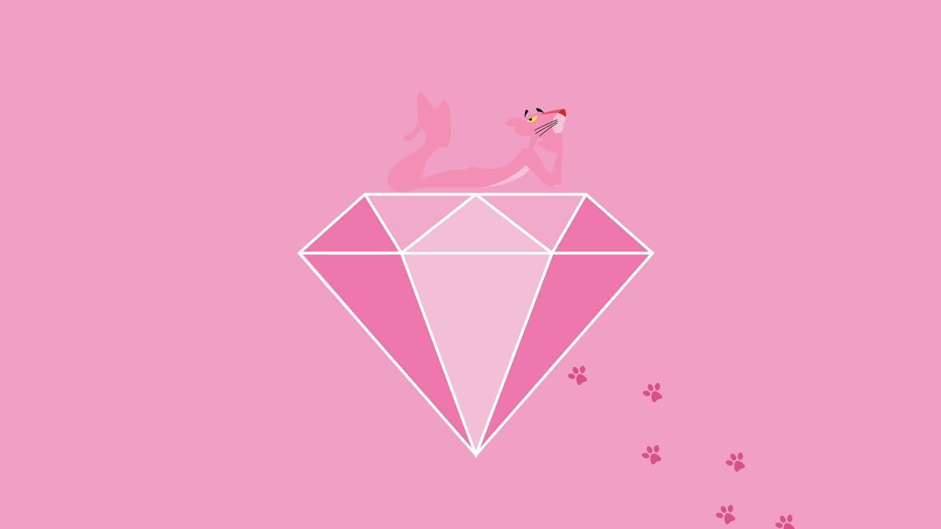 Pink Panther Diamond Lounging