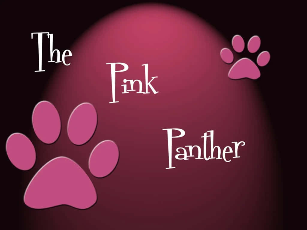 Pink Panther Logo Background