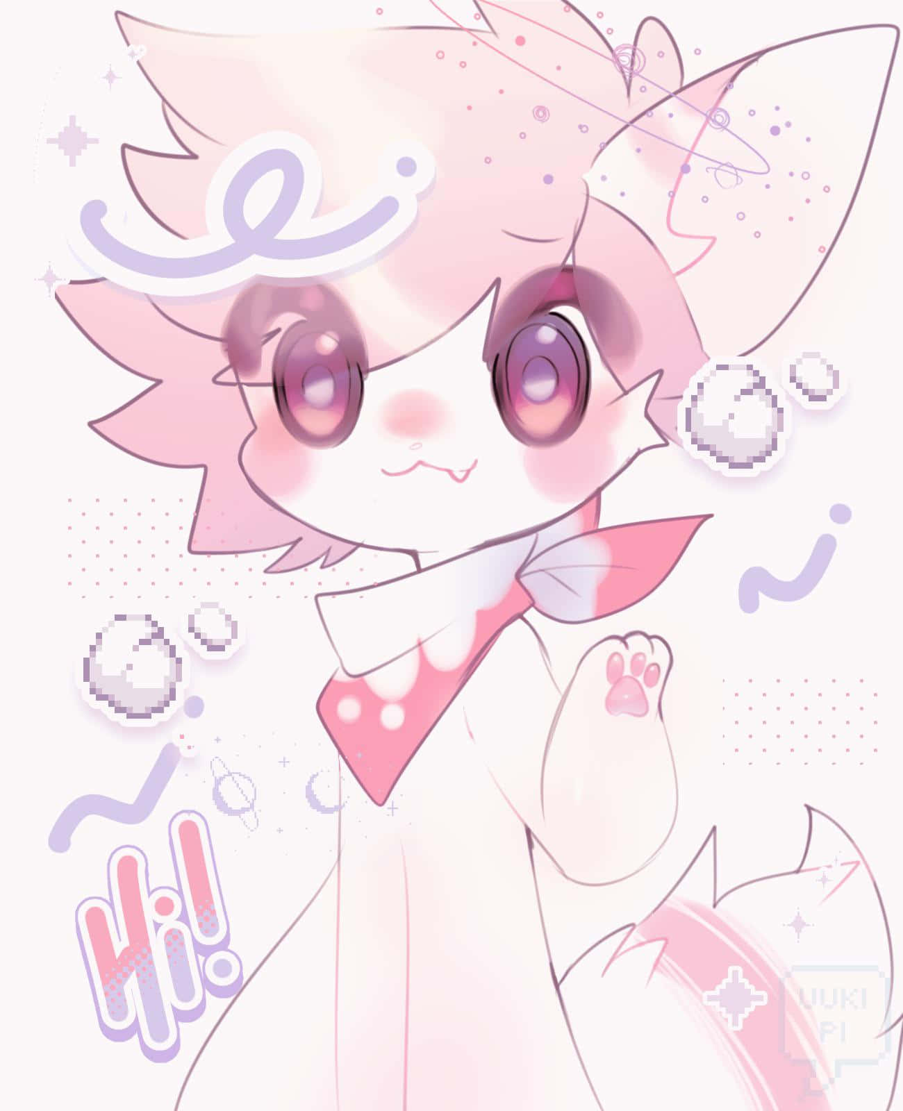 Pink Pfp Cute Furry Background