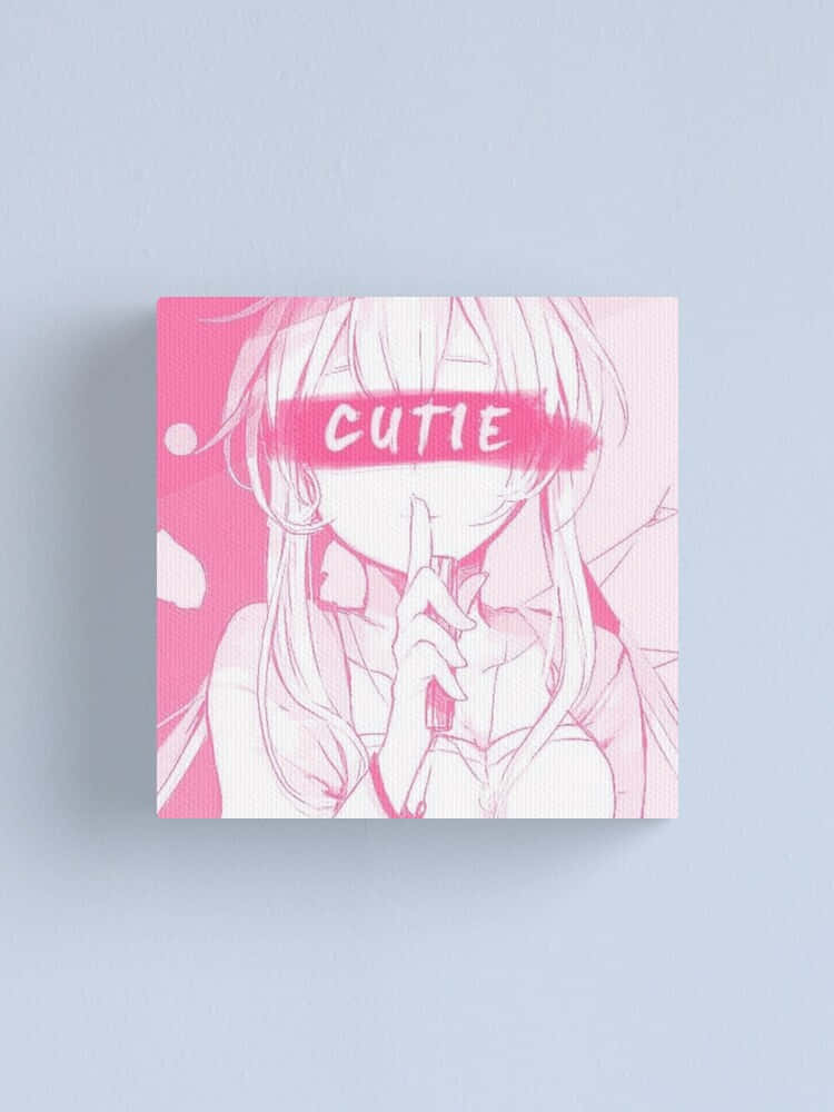 Pink Pfp Cutie Shush Girl Background