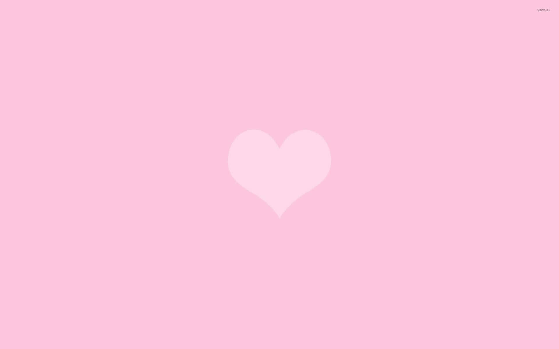 Pink Pfp Heart Background