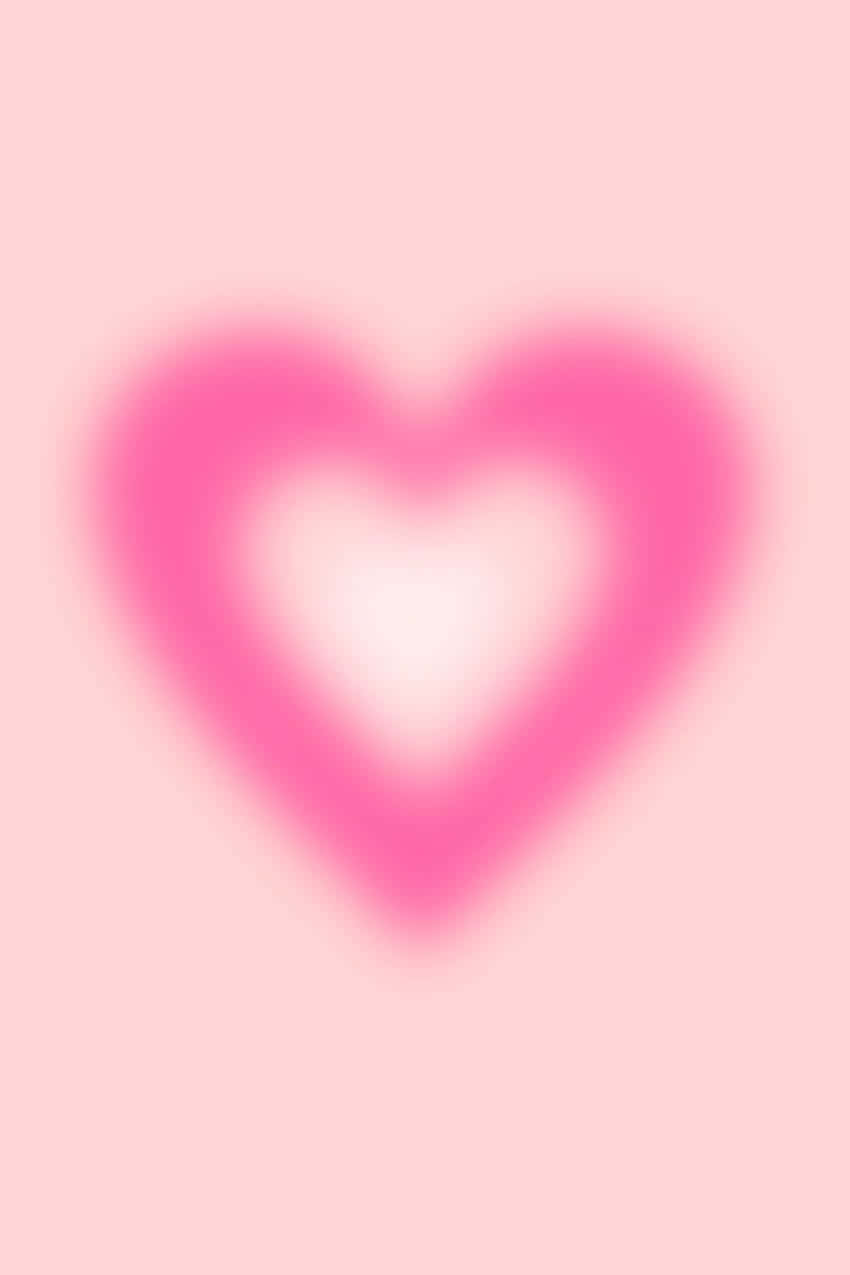 Pink Pfp Heart Phone Background