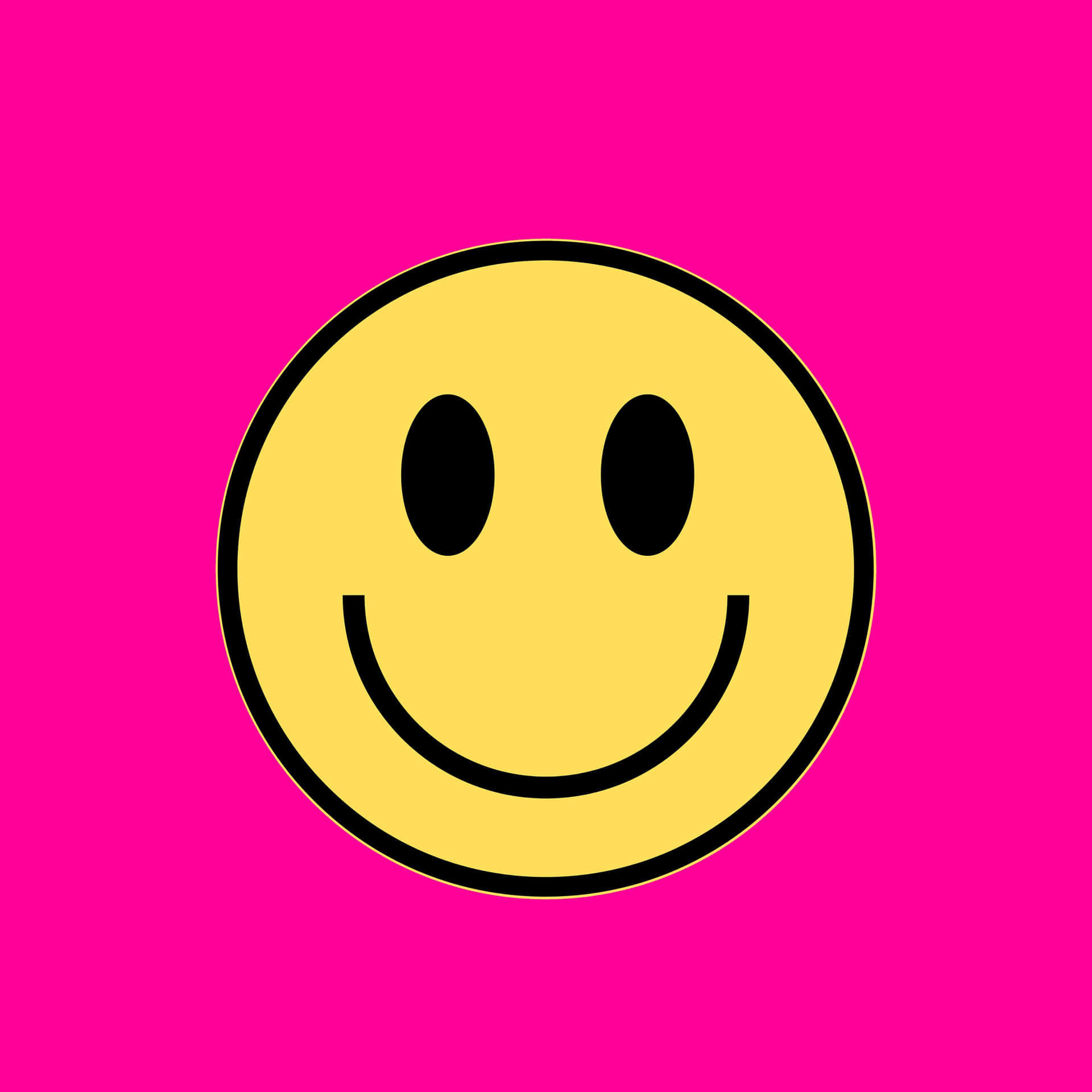 Pink Pfp Smiley Emoticon