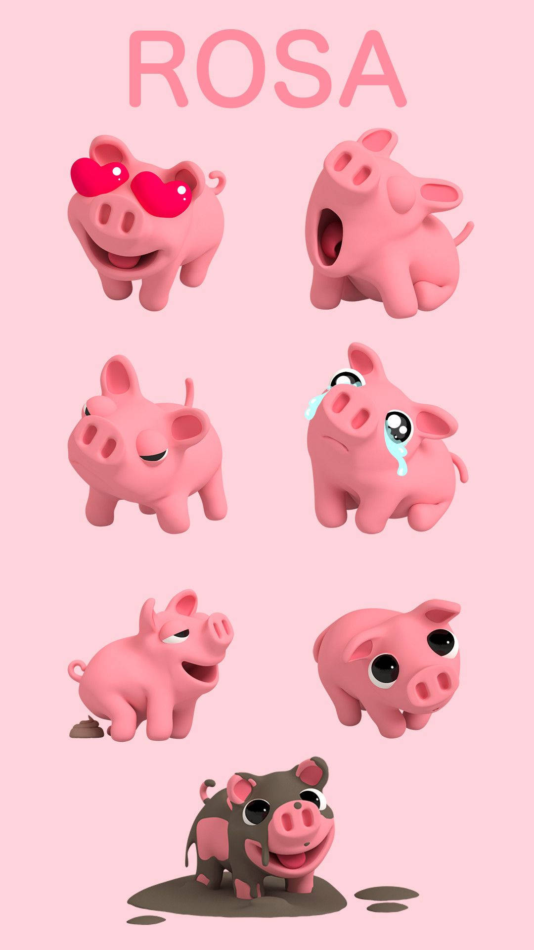 Pink Piggy Rosa
