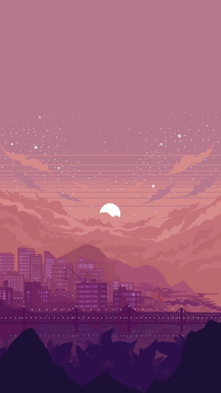 Pink Pixel Art- Spark Joy With A Pop Of Color