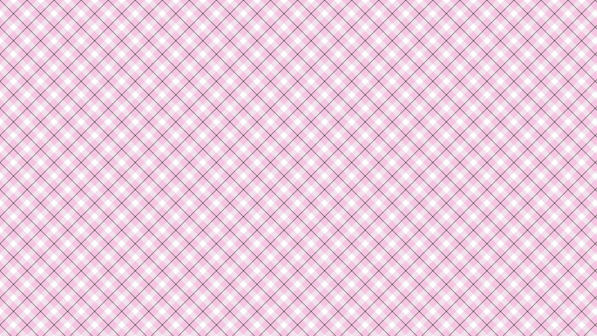 Pink Plaid Pattern Background Background