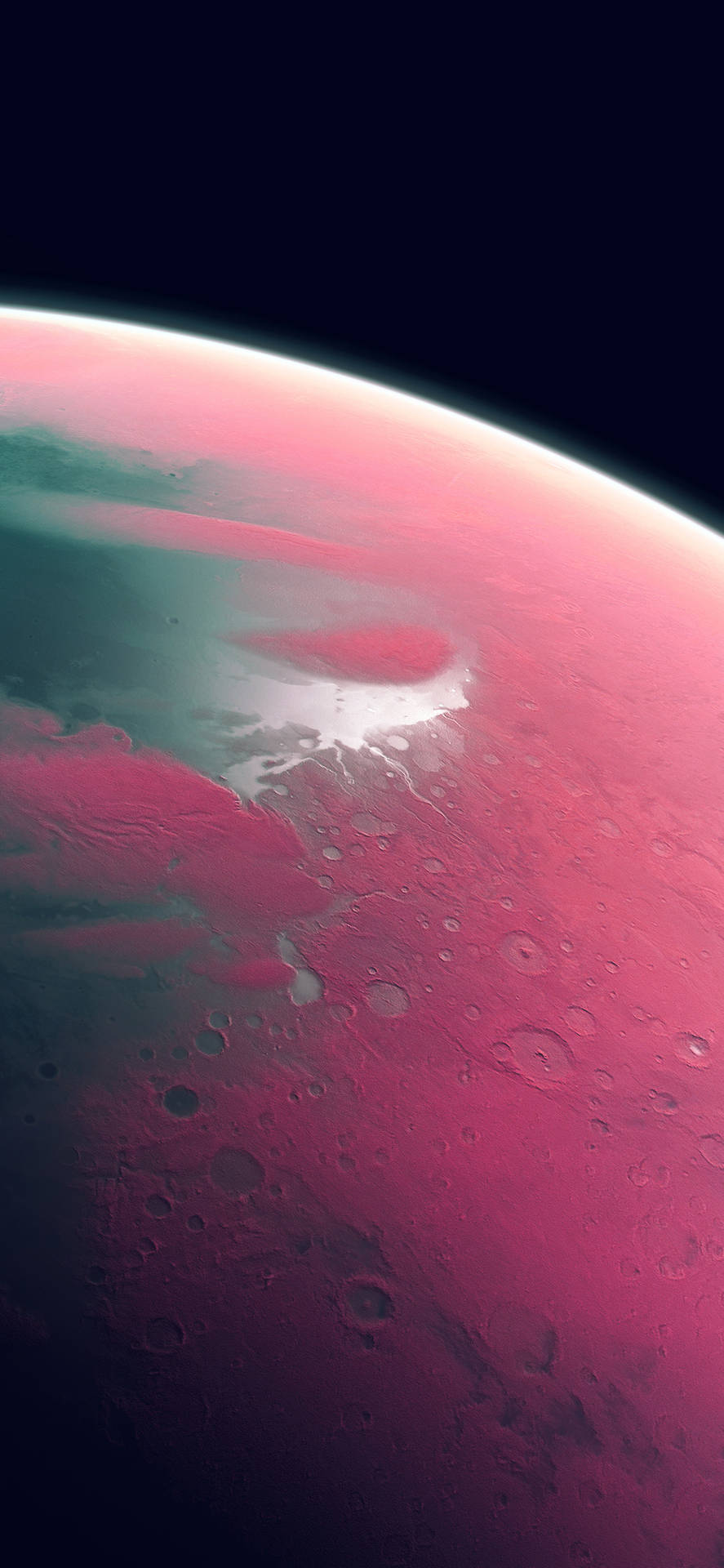 Pink Planet Iphone Xr Background