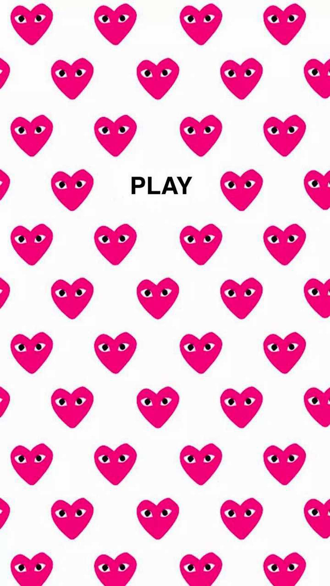 Pink Play Cdg Logo Background
