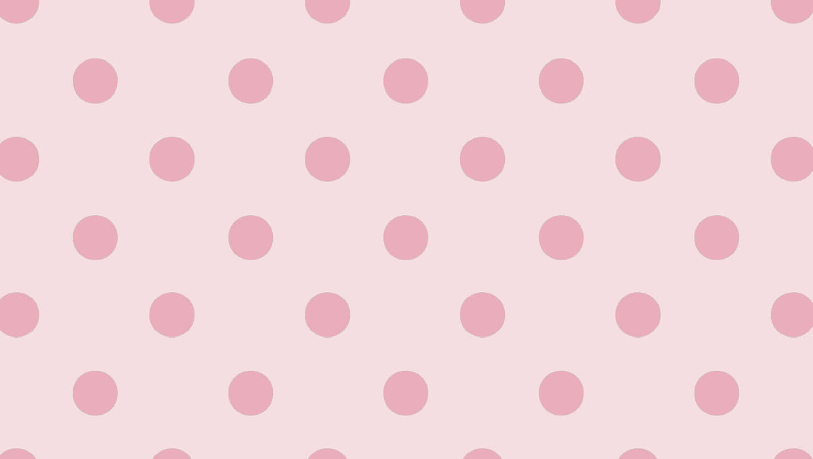 Pink Polka Dot Pattern On A Pink Background Background