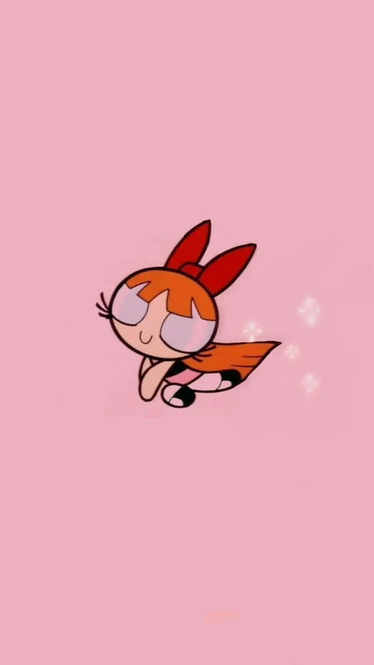 Pink Powerpuff Girl Pfp Background