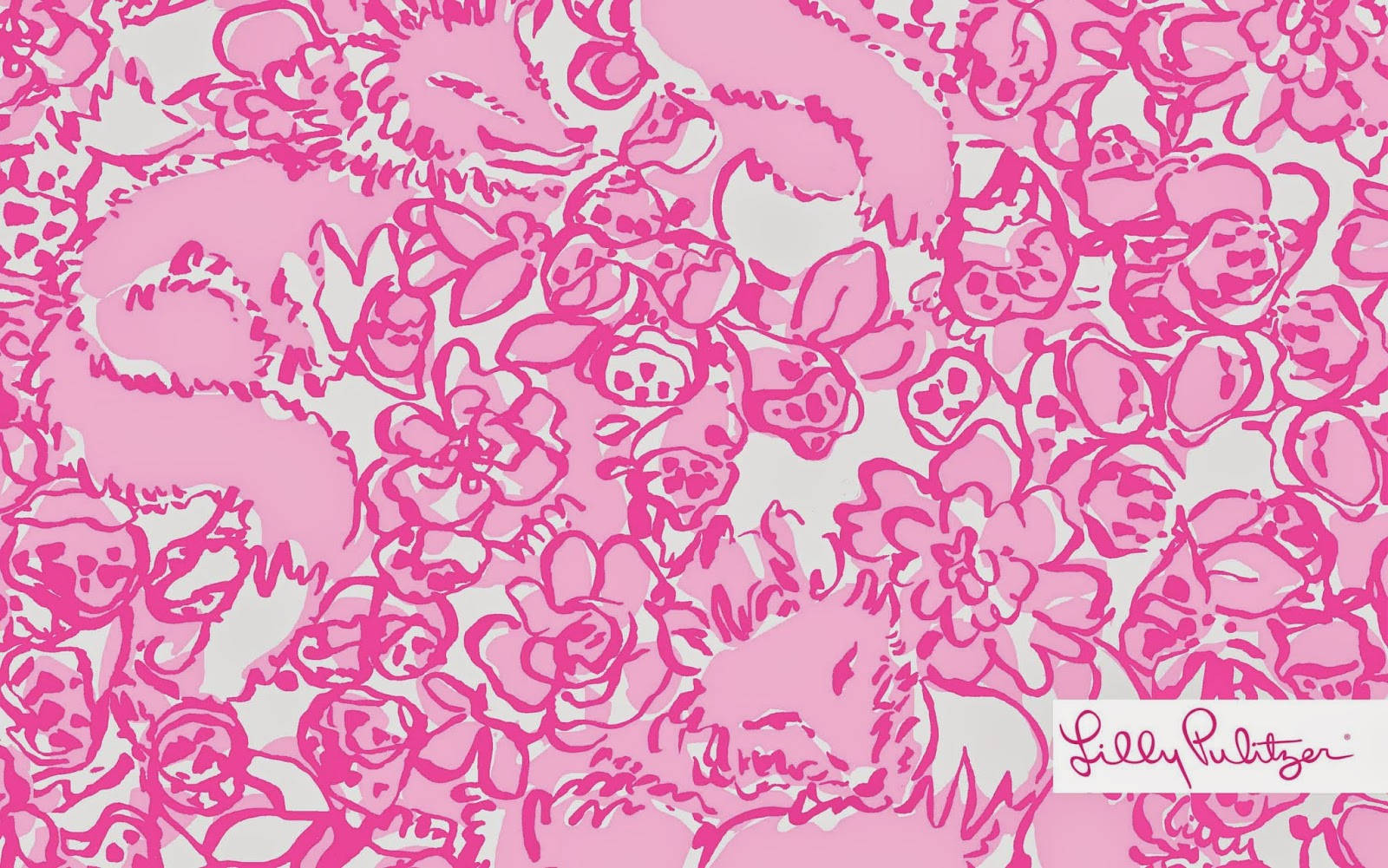 Pink Preppy Lily Pulitzer Background