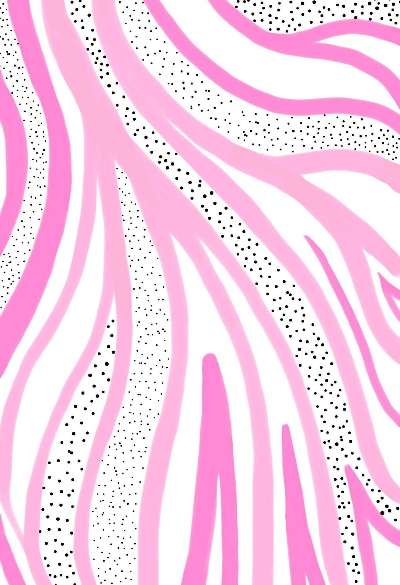Pink Preppy Lines Background