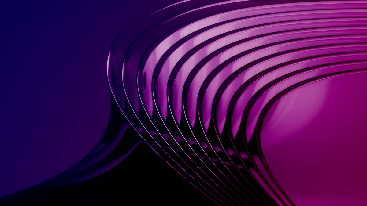 Pink Purple Crystal Curves Background
