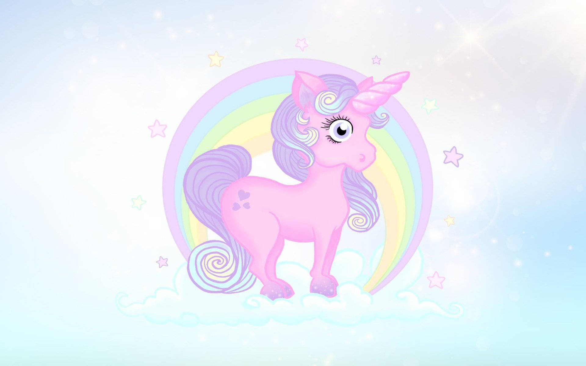 Pink Rainbow Unicorn