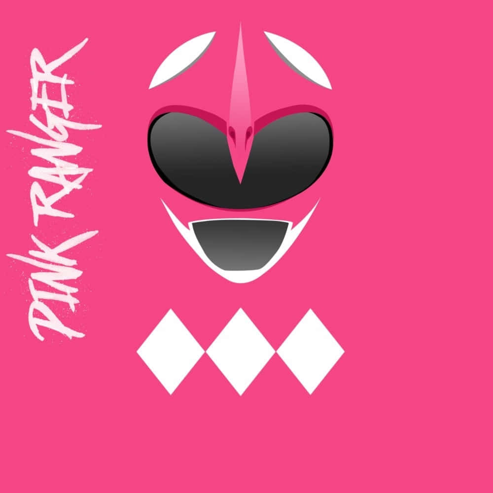 Pink Ranger Helmet Graphic