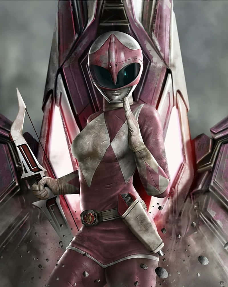 Pink Ranger Power Pose