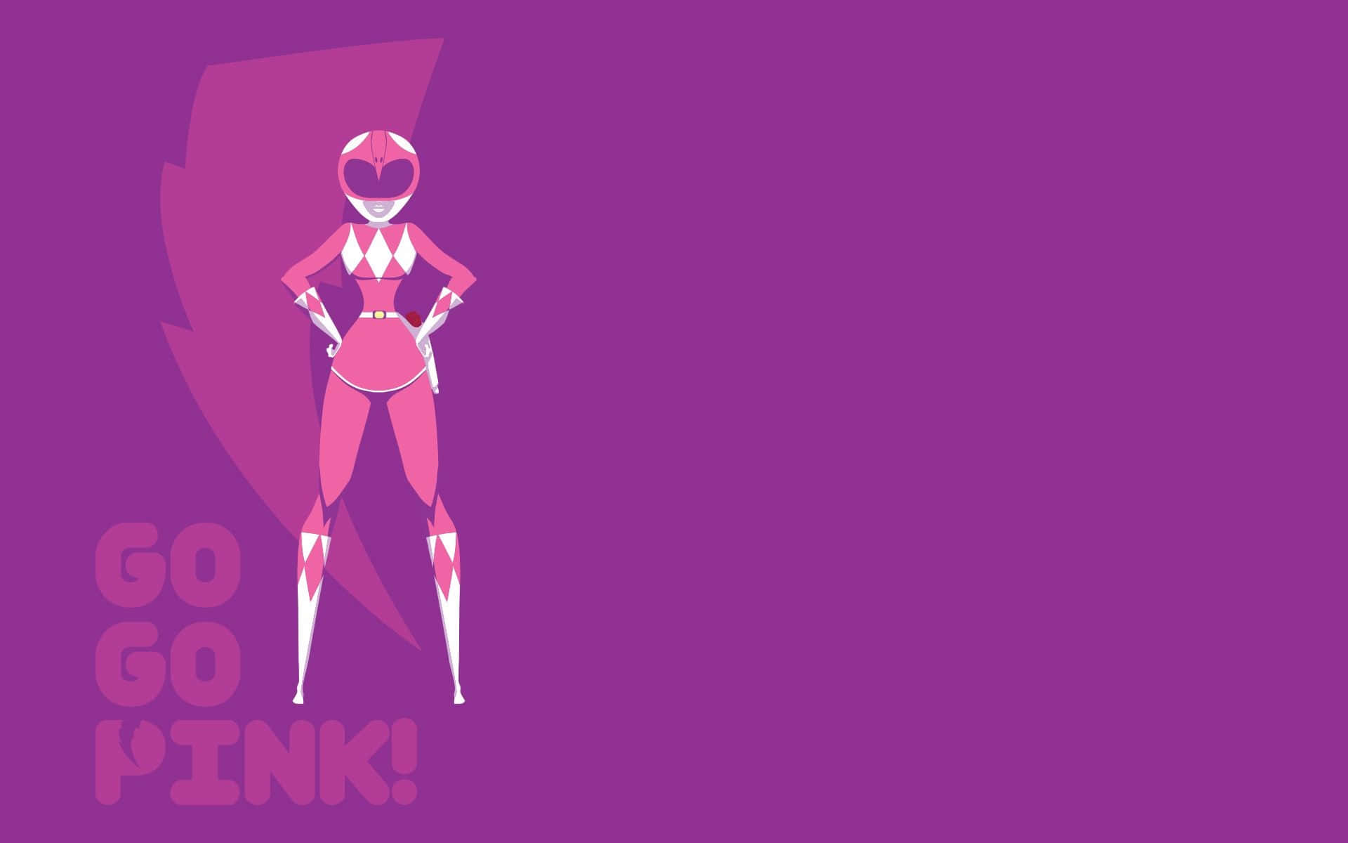 Pink Ranger Power Pose