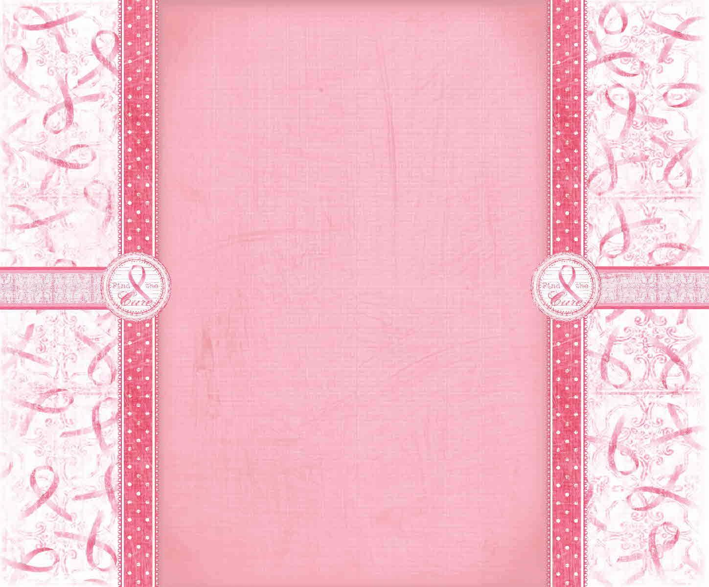 Pink Ribbon Breast Cancer Awareness Symbol Background