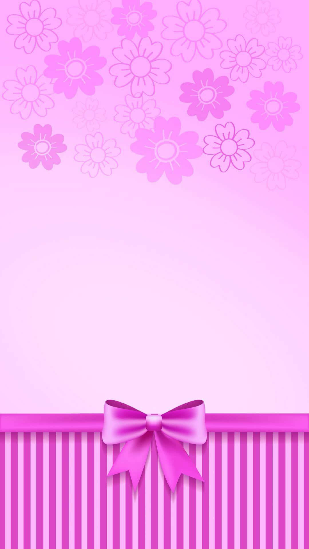 Pink Ribbon Symbol Of Awareness Background