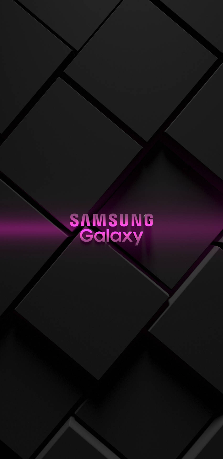 Pink Samsung Galaxy Rhombus Pattern Background