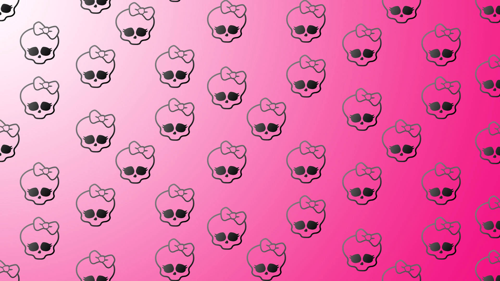 Pink Skull Background