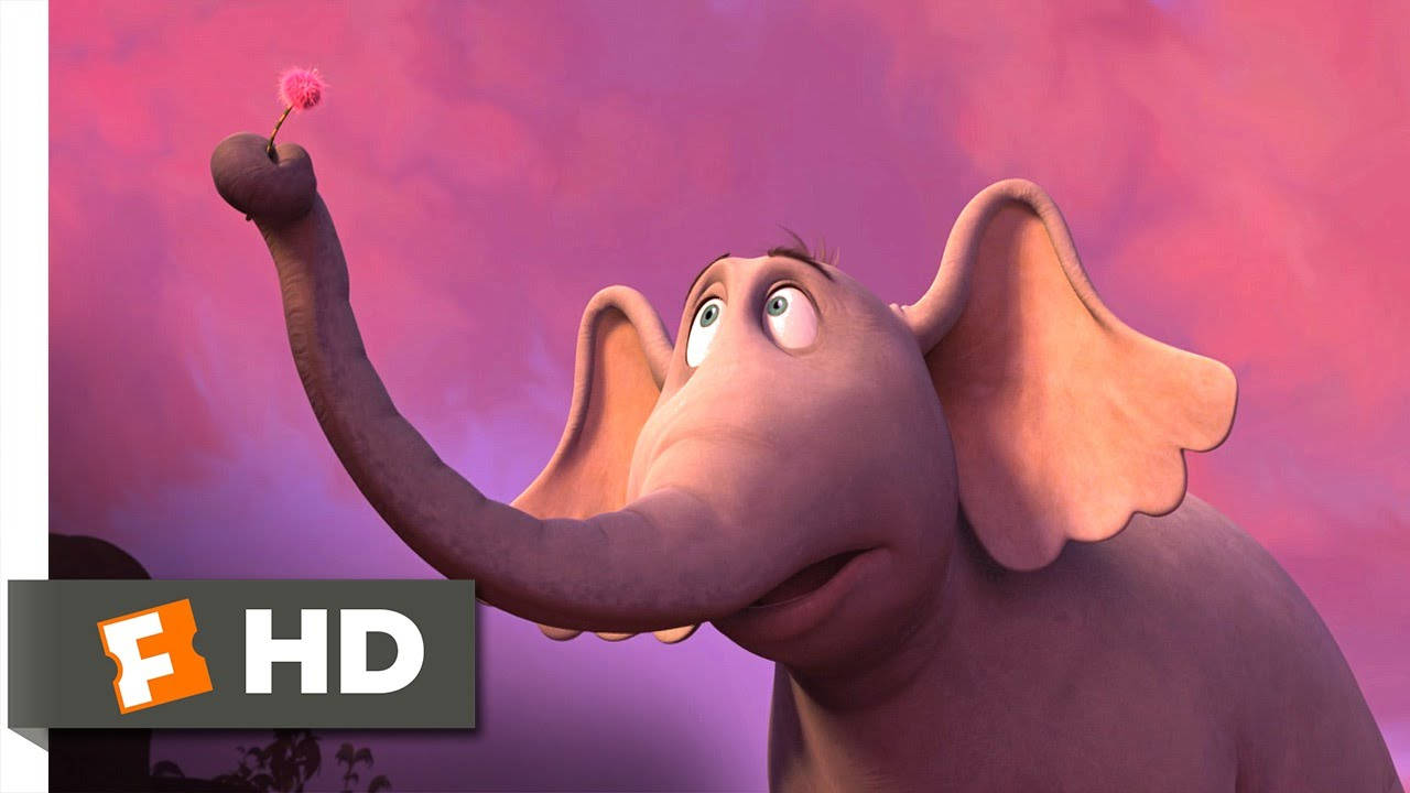 Pink Sky Horton Hears A Who