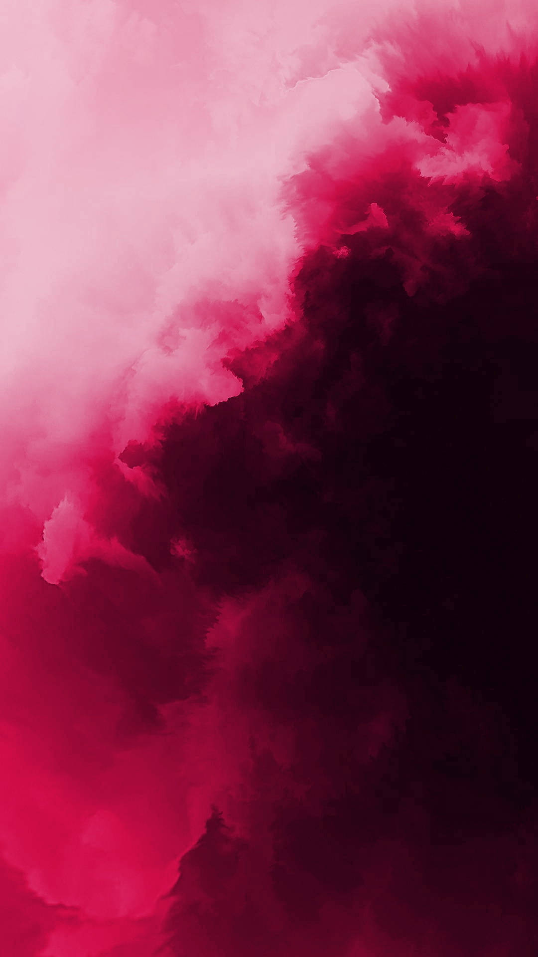 Pink Smoke Ios Default Background