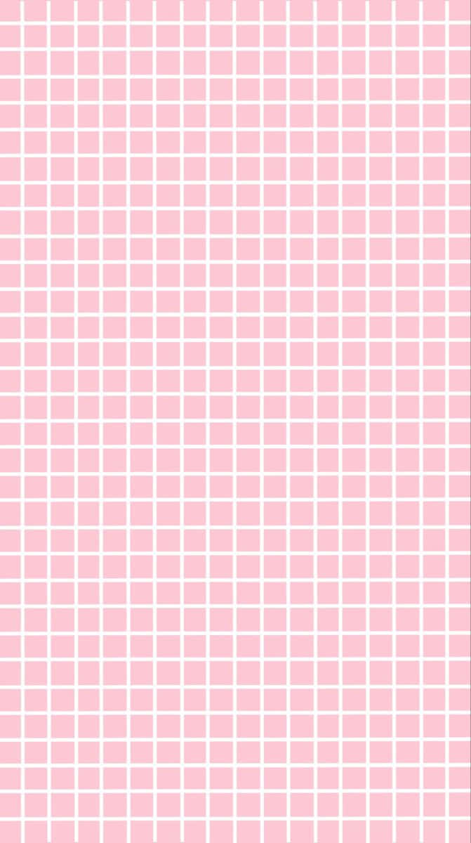 Pink Squares On A White Background Background