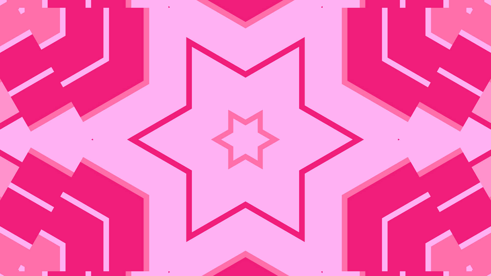 Pink Stars 1920 X 1080 Wallpaper