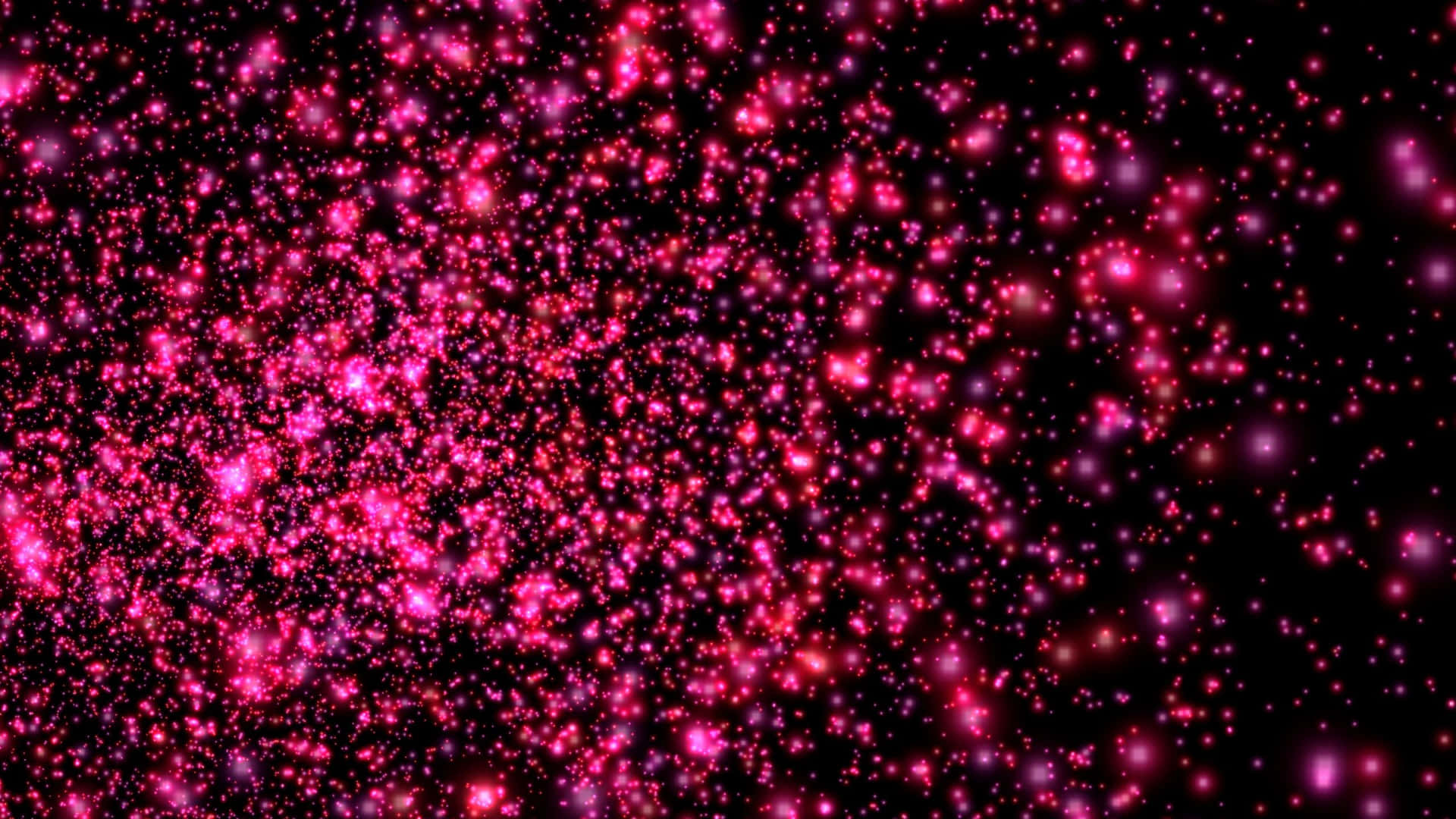 Pink Stars In The Sky Background